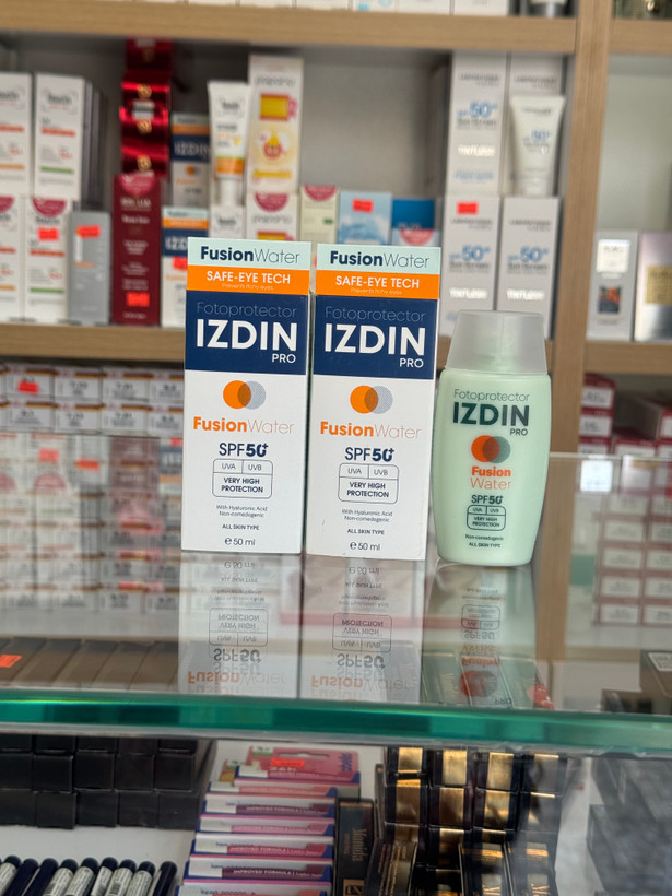 ضد آفتاب بدون رنگ فیوژن واتر ایزدین پرو 50ml