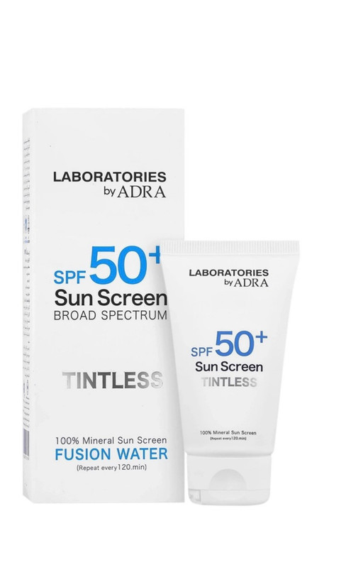 کرم ضد آفتاب بیرنگ صورت و گردن آدرا SPF 50 مدل فیوژن واتر محافظ UVA/UVB مناسب برای انواع پوست حجم 50 میلیلیتر ضمانت اصل بودن کالا