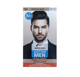 کیت رنگ مو مردانه ویکو شماره ۱۰۱رنگ مشکی حجم ۱۰۰ میلی لیتر ضمانت اصل بودن کالا